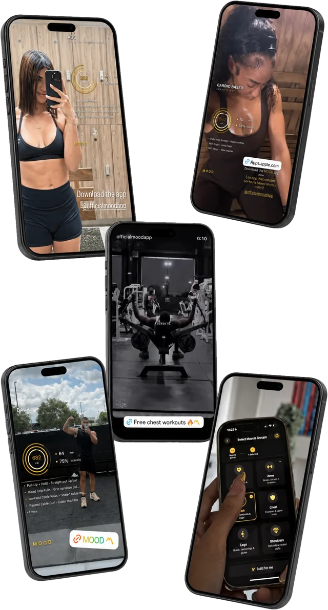 MOOD app — creator content